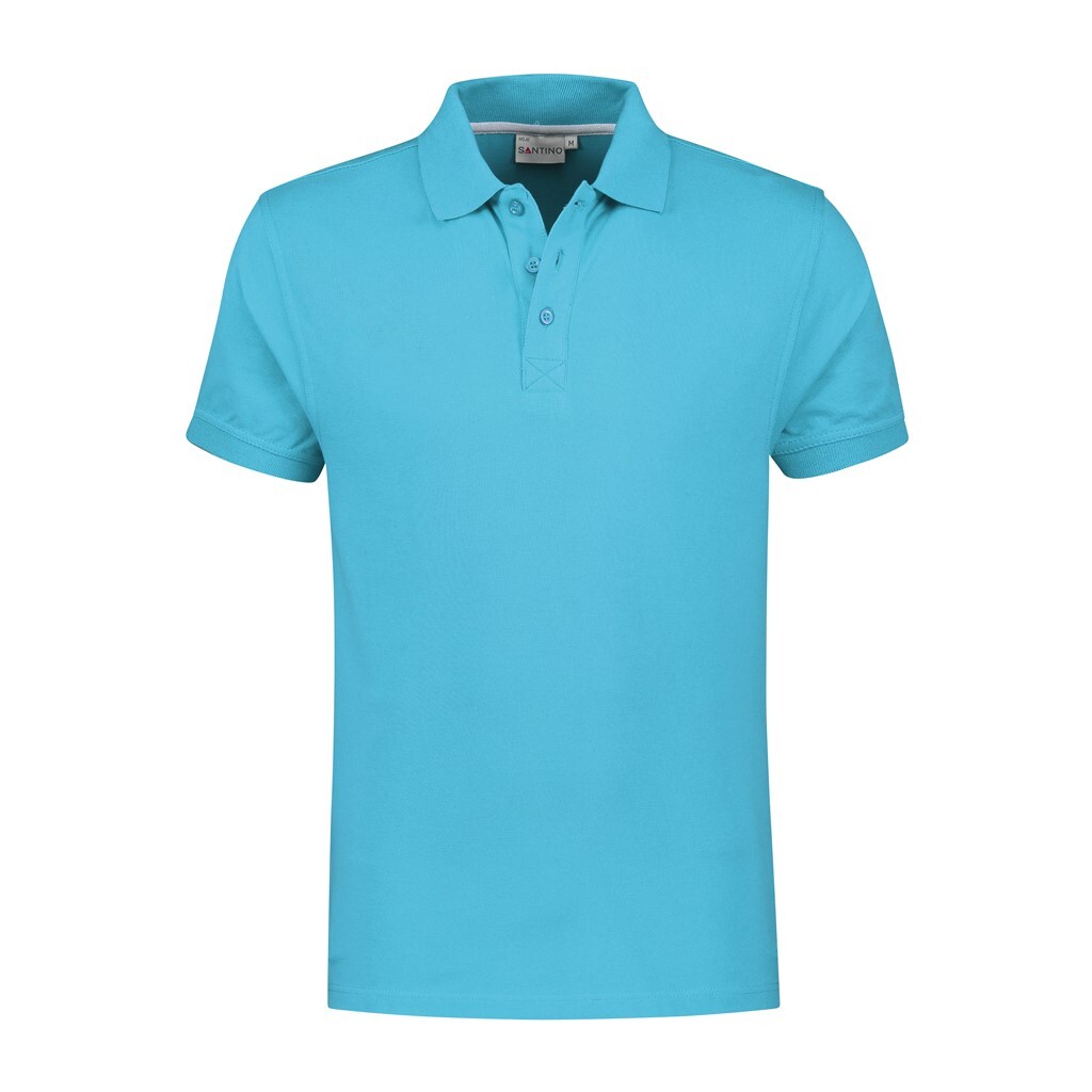 R.S.G.A. Santino Poloshirt Mojo Aqua Heren