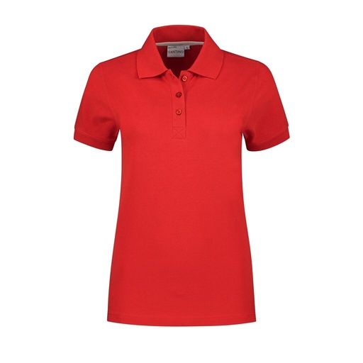 R.S.G.A. Santino Poloshirt Mojo Red Dames