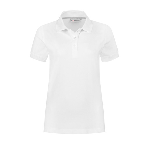 R.S.G.A. Santino Poloshirt Mojo White Dames